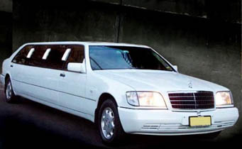 Stretched limousine car hire