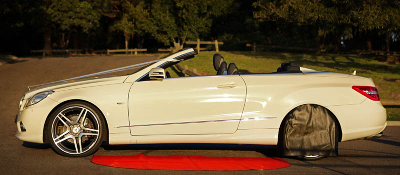 Mercedes Convertible Wedding Car Hire