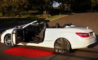 Luxury wedding car hire
